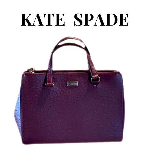 kate spade Handbags - KATE SPADE BRISTOL DRIVE OSTRICH BAG